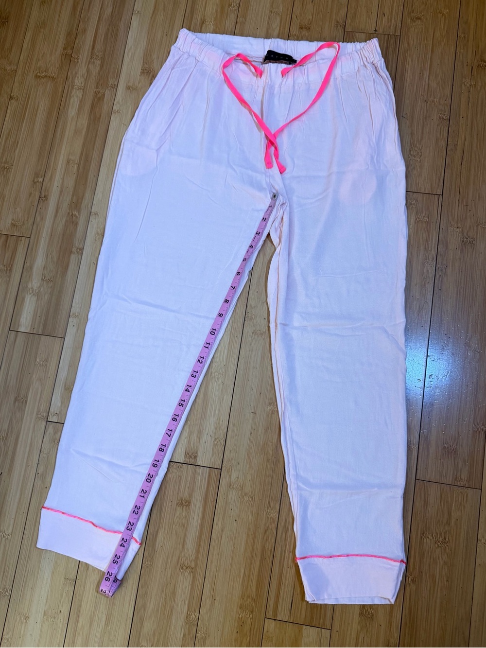 Hatch Pajama Set Pink Two Piece Top & Bottom Hatch Size 1 / 4-6 / S - Picture 4 of 12